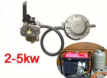 Gas-Umrüstsatz 2-5 kW für Verwendung mit Propan LPG/Benzin