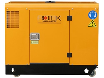 Rotek Schallgedämmter Diesel Stromerzeuger GD4SS-1A-13000-ES -3