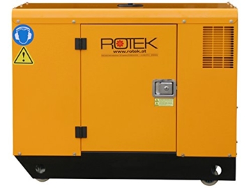 Notstrom-Aggregat-Rotek Schallgedämmter Diesel Stromerzeuger GD4SS-1A-13000-ES -5