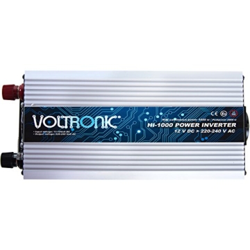 VOLTRONIC SINUS Spannungswandler 12V auf 230V 7 Varianten: 200 - 3000 Watt, e8 Norm-7