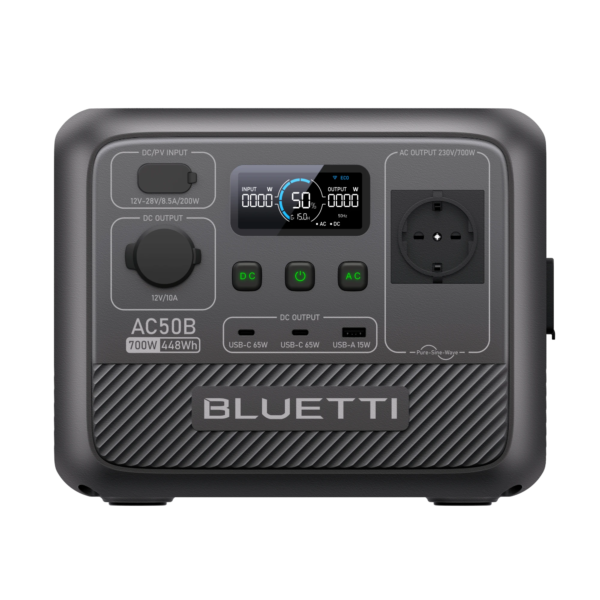 BLUETTI AC50B Tragbare Powerstation für Camping | 700 W 448 Wh