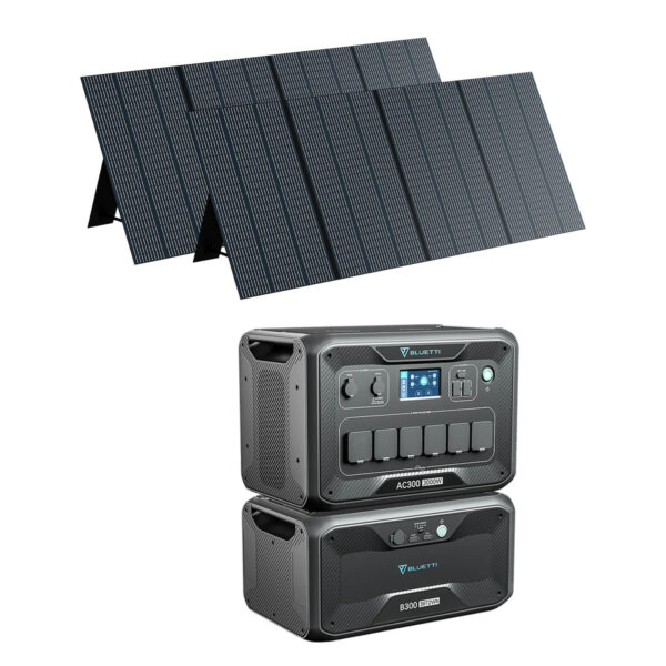 BLUETTI AC300 + B300 + 2*PV350 Stromaggregat Solar
