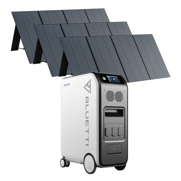 BLUETTI EP500 Powerstation + 3*PV350 Solarpanele