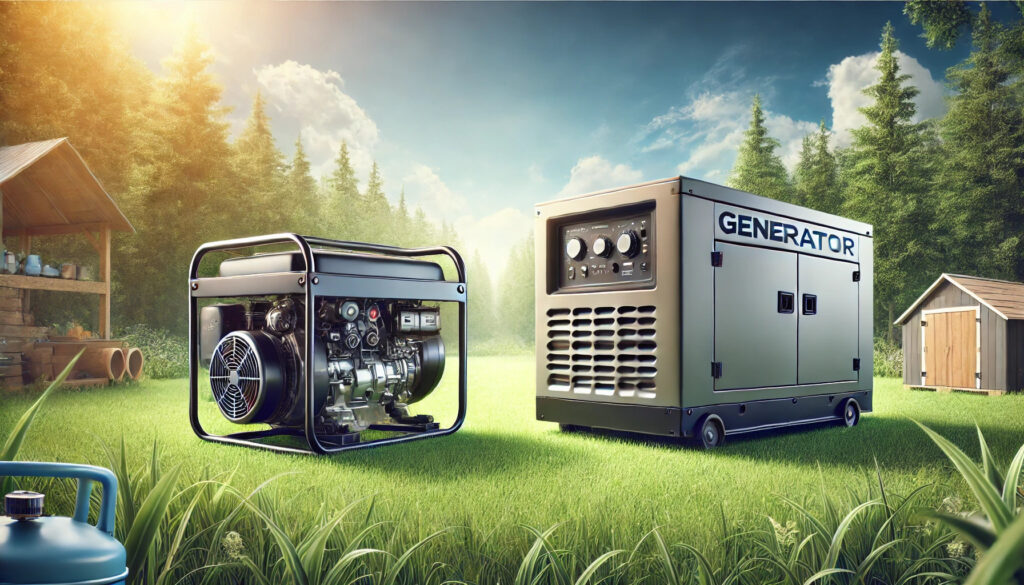 Unterschiede zwischen Diesel- und Benzin-Stromgeneratoren